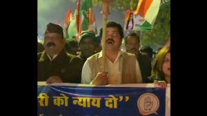 State Congress president Ganesh Godiyal launched a statewide “Nyay Yatra” for the cause of Ankita Bhandari (Photo/X @UKGaneshGodiyal)