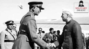 General KM Cariappa and Jawaharlal Nehru