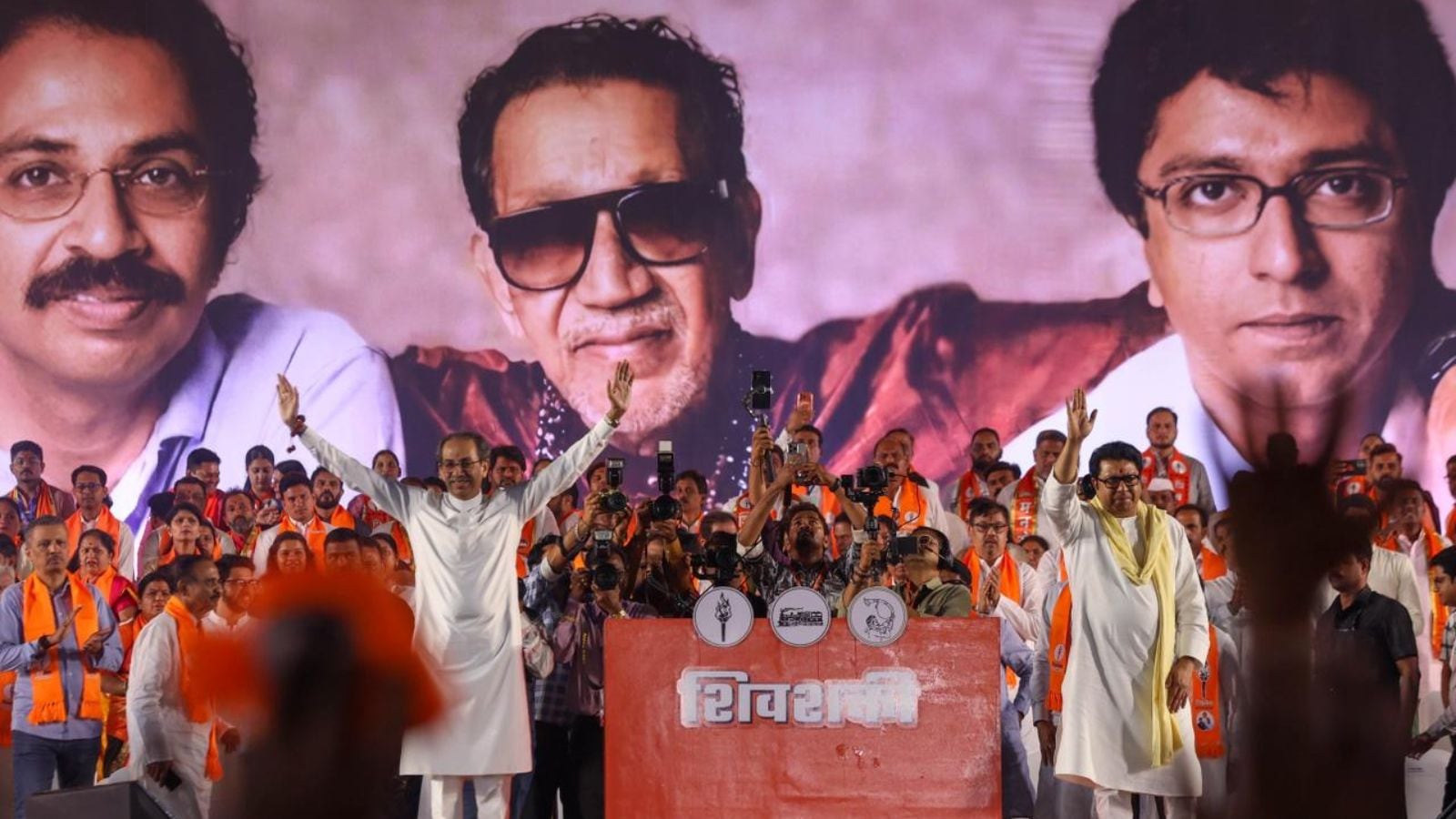 Maharashtra BMC Elections 2026 LIVE Updates: Thackeray brothers appeal for unity in joint public rally