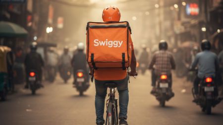 According to the police, Tinku (43), a resident of Chandpura ki Dhani in Haryana’s Rewari, had parked his bike outside the Swiggy store.