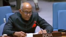 India's Permanent Representative to the United Nations, Ambassador Harish Parvathaneni