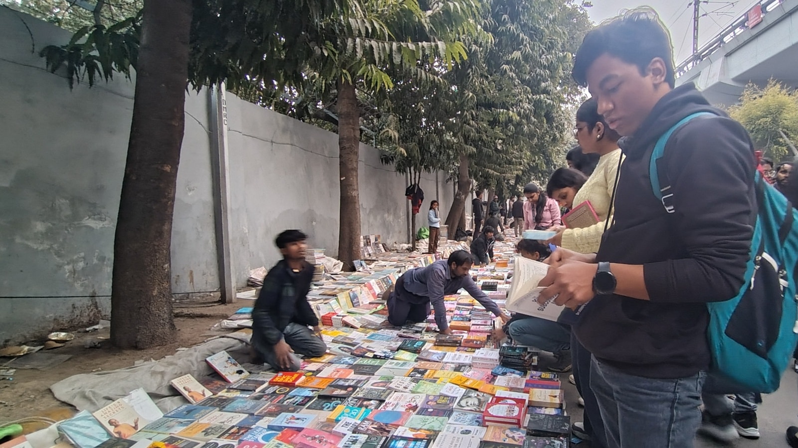 Beyond the gates of the World Book Fair, a parallel book market thrived
