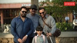 Priyadarshan on the sets of Haiwaan