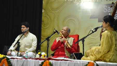 Pt Hariprasad Chaurasia at the festival