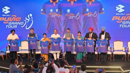 Pune Grand Tour 2026, India’s first UCI 2.2 stage race, unveiled in presence of Maharashtra CM Devendra Fadnavis and senior state leaders
