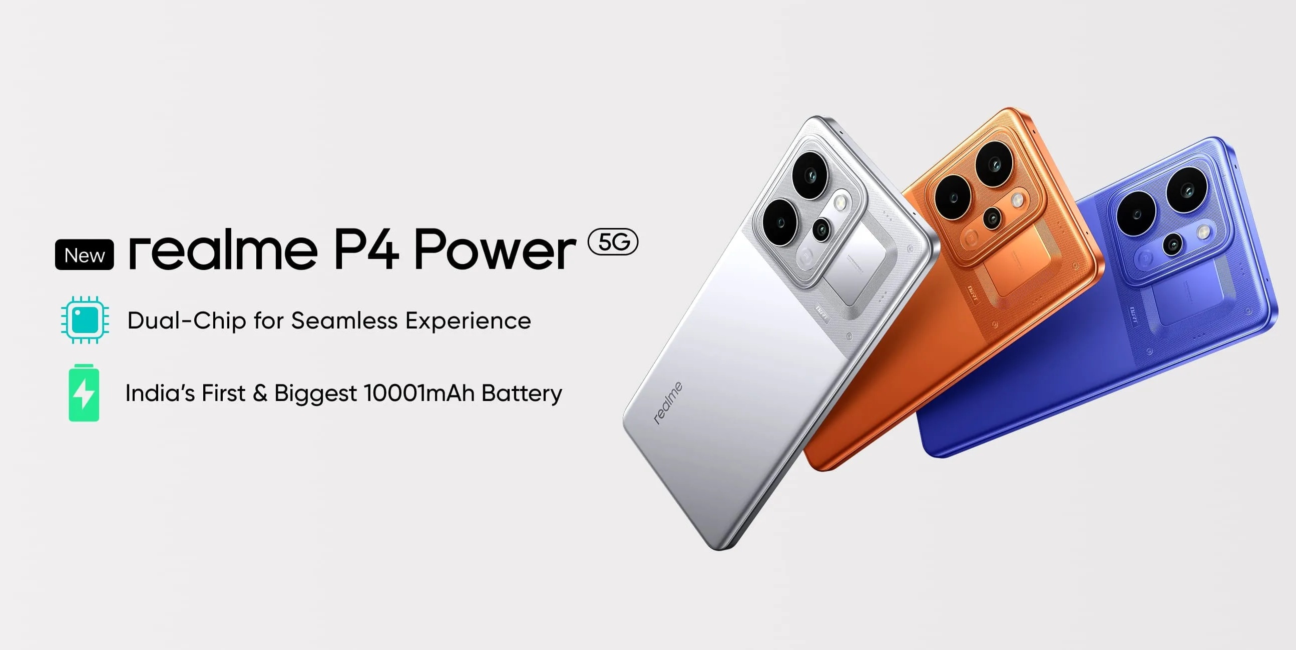 The Realme P4 Power will get 3 OS updates.