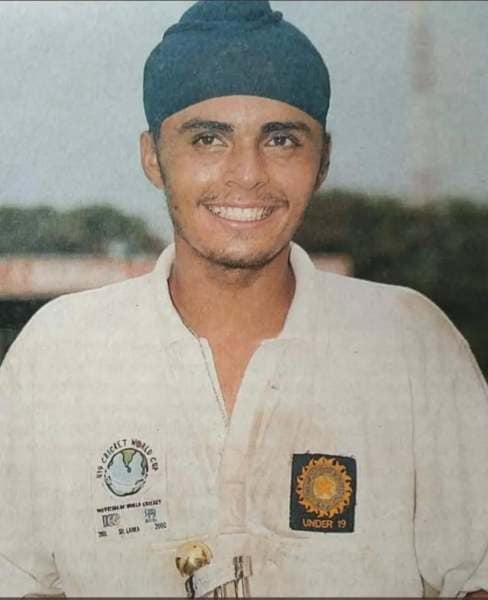 Reetinder Singh Sodhi in his junior days. (Special Arrangement) 