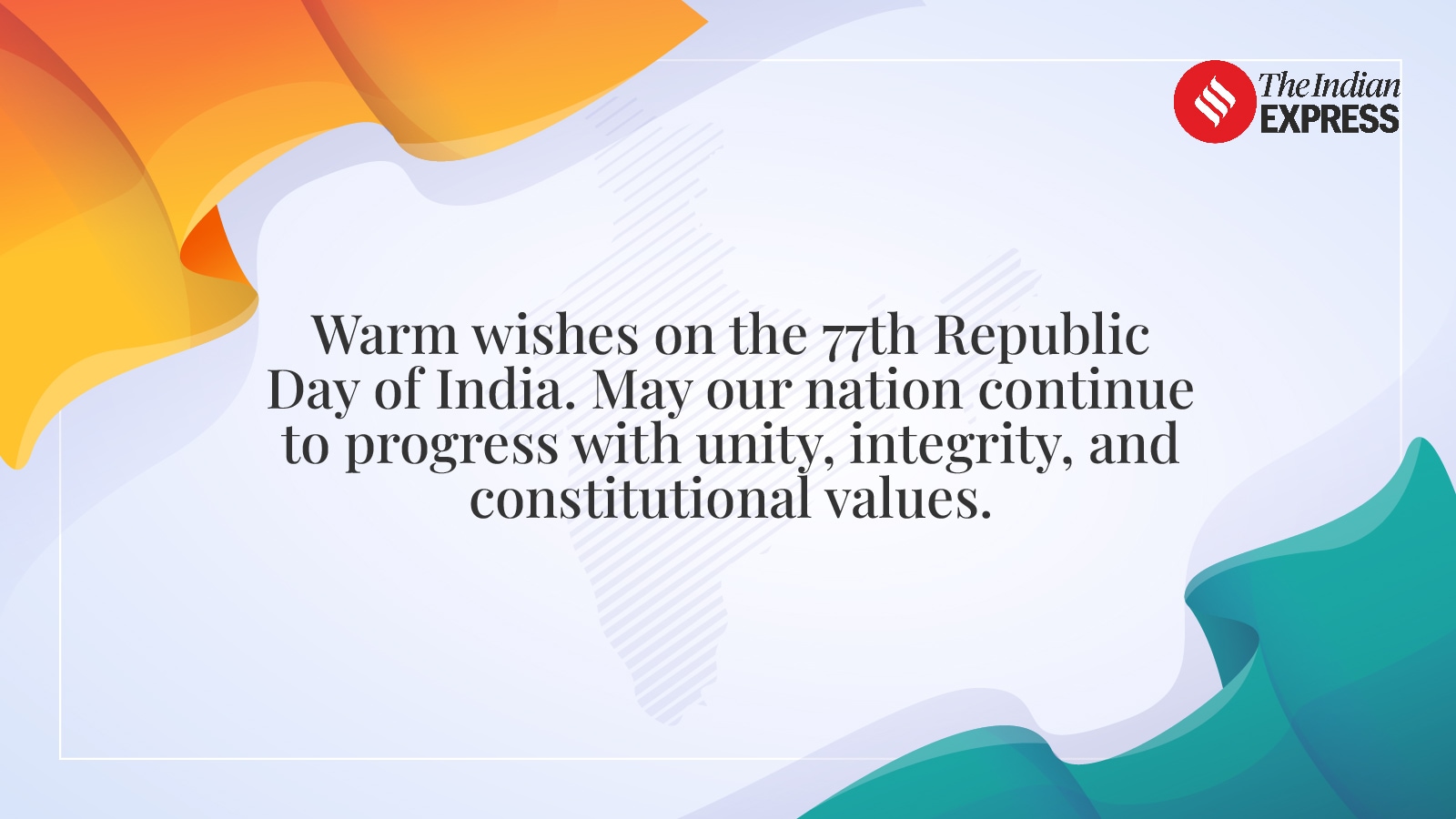 May this Republic Day renew our dedication to integrity, unity, and service to the nation.