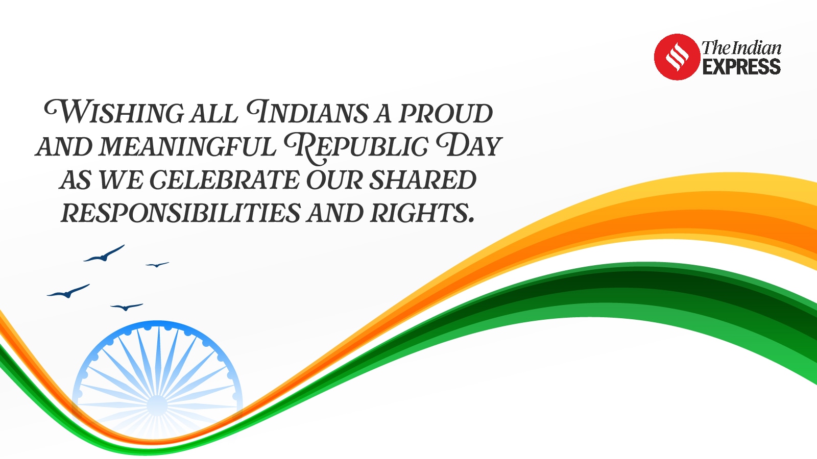 Celebrating 26th January with pride.