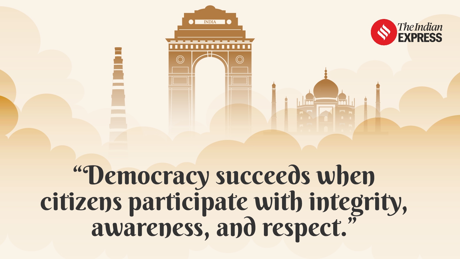 “Republic Day celebrates the rule of law over the rule of force.”