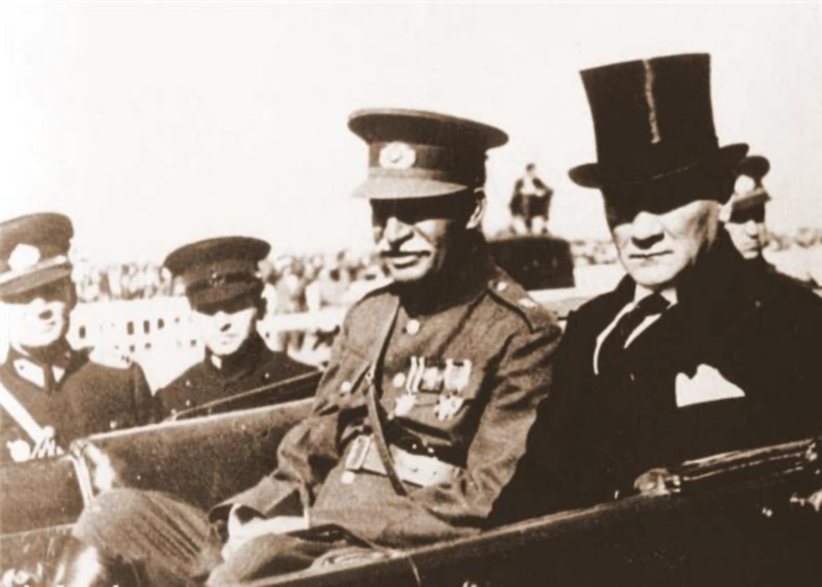 Reza Shah with Kemal Attaturk