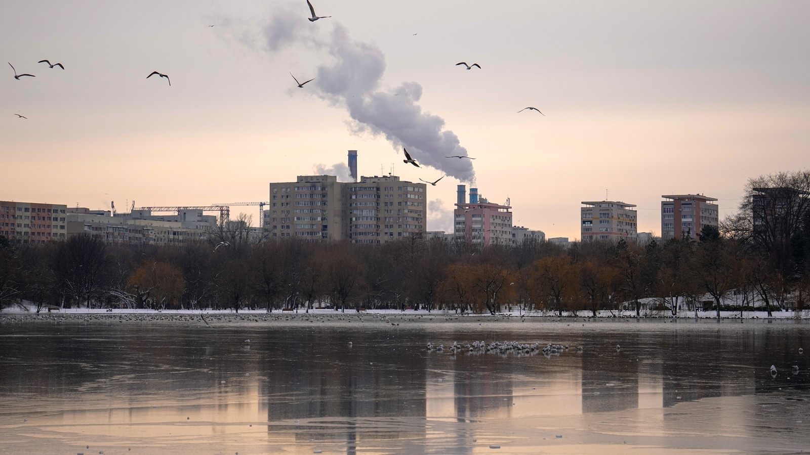 Freezing rain, ice disrupt travel across central and eastern Europe
