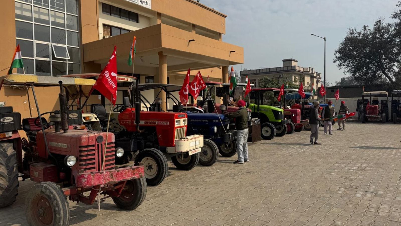 Republic Day sees farmers joining tractor marches organised by SKM in Punjab, Haryana