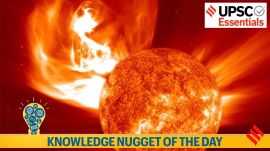 solar storm, sun spot, radiation, upsc, current affairs
