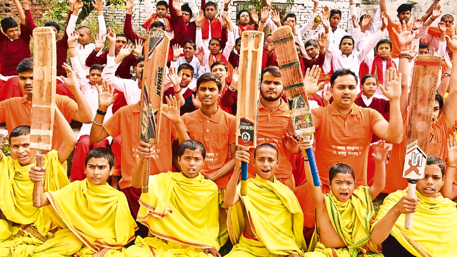 Varanasi Sanskrit Scholars Swap Vedas for Cricket Bats in Unique Tournament