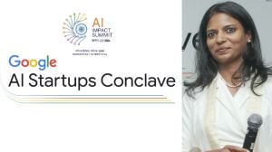 In quick chat, Seema Rao discussed what makes the current AI wave different from previous technology cycles, possibilities, and scope. (Express Image)