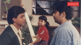 Shah Rukh Khan and Karan Johar