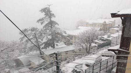 Shimla snowfall