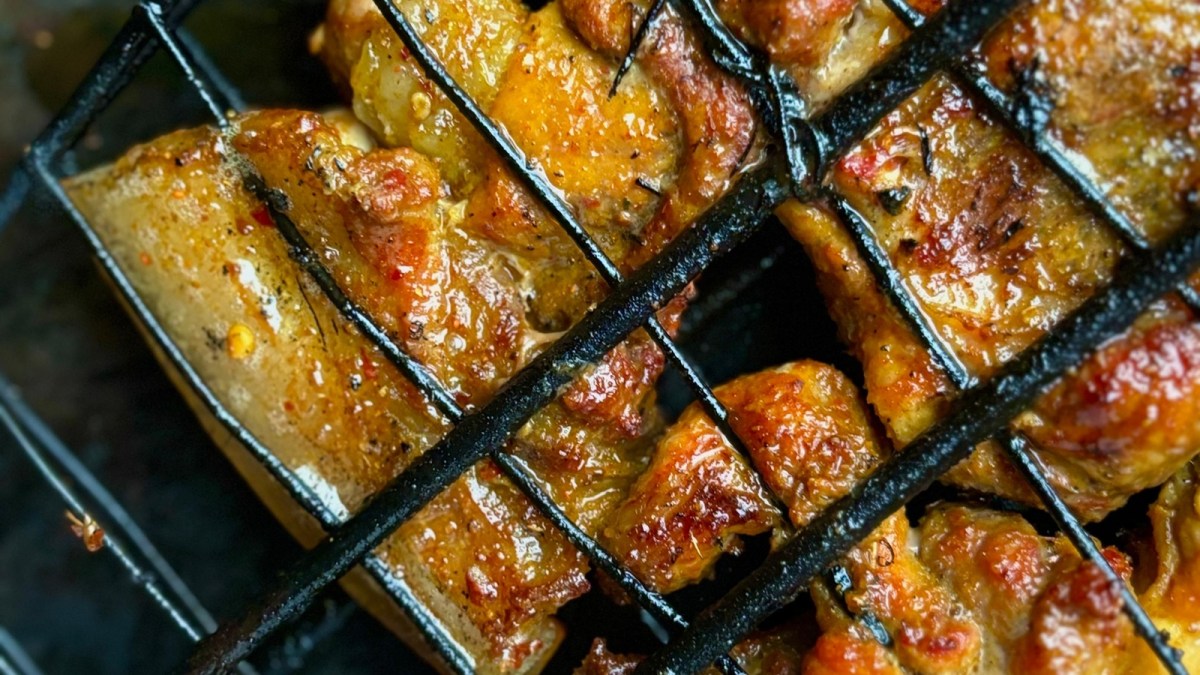 Smoked pork meat