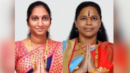 Sonali and Lakshmi Andekar. (Express Photo)