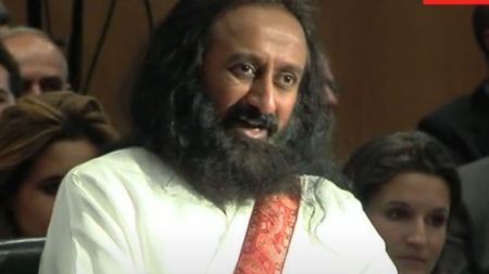Art of Living land encroachment probe