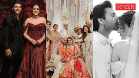 Stiben Ben and Nupur Sanon on their intimate wedding