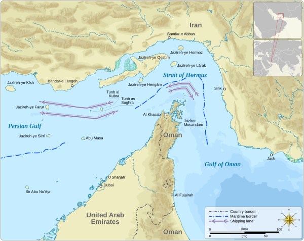Strait of Hormuz.