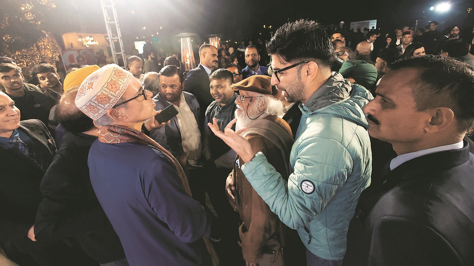 Express adda with Jammu and Kashmir Chief Minister Omar Abdullah