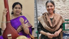 Sucheta Chapekar and Anjali Malkar (with sitar)