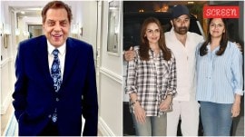 Ahead of Republic Day, Dharmendra was conferred with Padma Vibhushan. Sunny Deol was seen with Esha Deol and Ahana Deol at a Border 2 screening shortly after the announcement.
