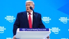 Donald Trump, Davos, World Economic Forum
