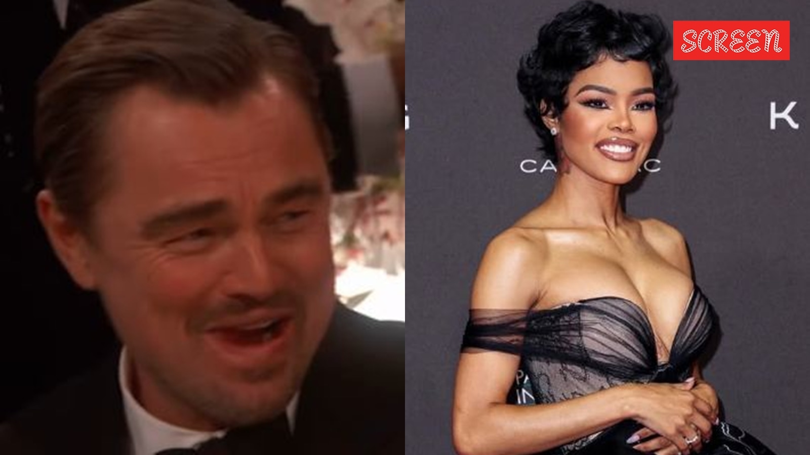 Leonardo DiCaprio was speaking to Teyana Taylor in viral Golden Globes clip, Taylor says