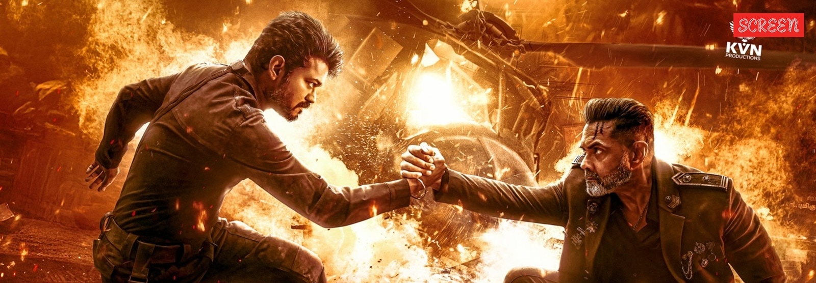 Marking Vijay's final film appearance before his complete foray into politics, the movie is set to hit screens on January 9, coinciding with Pongal.