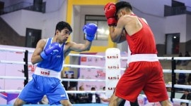 Shiva Thapa vs Abhinash Jamwal Boxing