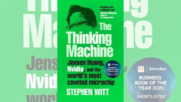 Some think Stephen Witt’s The Thinking Machine about NVIDIA and its founder Jensen Huang was the best business book of 2025. 