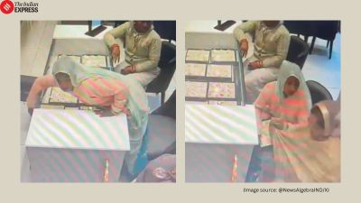 Three women steal gold at Kalyan Jewellers in Prayagraj