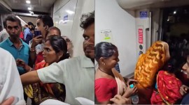 Ticketless passengers board Vande Bharat in Bihar