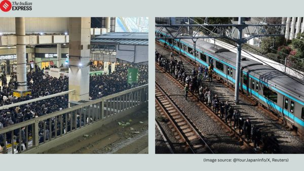 Tokyo train power outage
