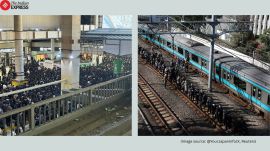 Tokyo train power outage