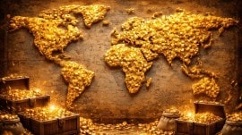 Top 10 countries with most gold reserves