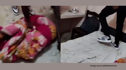 The man with the camera reveals that they stole a bulb from the property