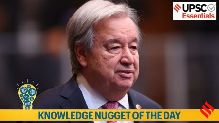 United Nations Secretary-General António Guterres, upsc, report
