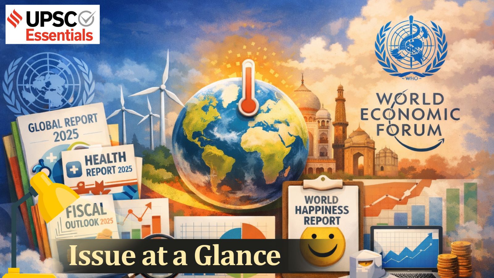 UPSC Issue at a Glance | Reports and Indices of 2025 that will matter for India in 2026