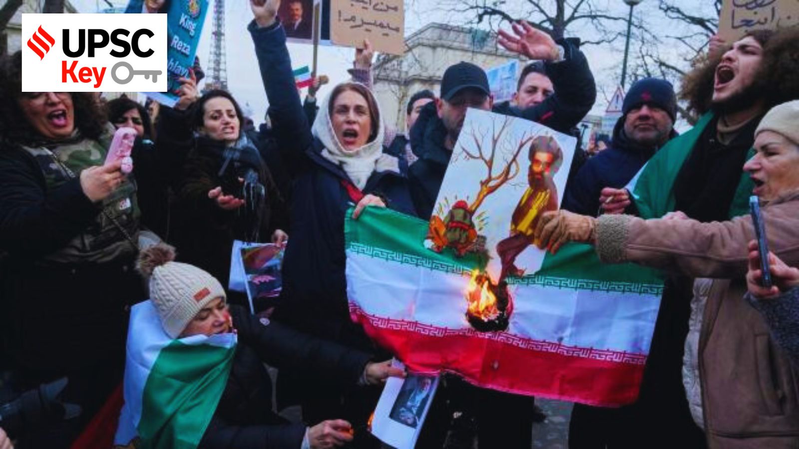 Iran protests, Merz-Modi meet, and Zehanpora stupas