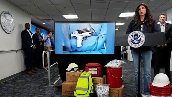 Homeland Secretary Kristi Noem