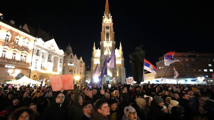 Serbia Protest