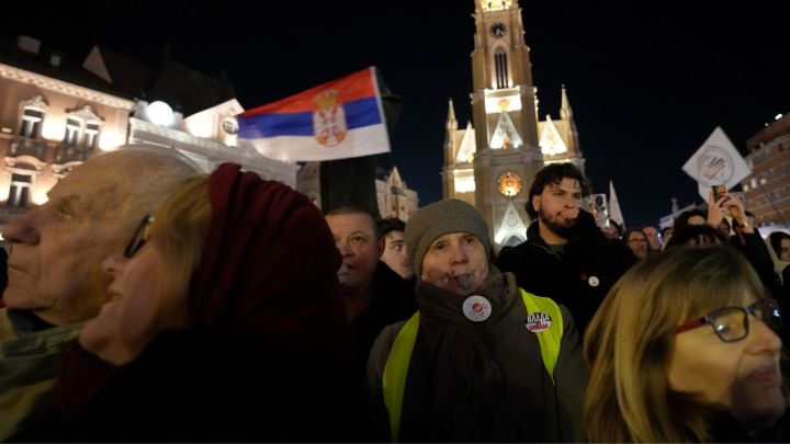 Serbia Protest