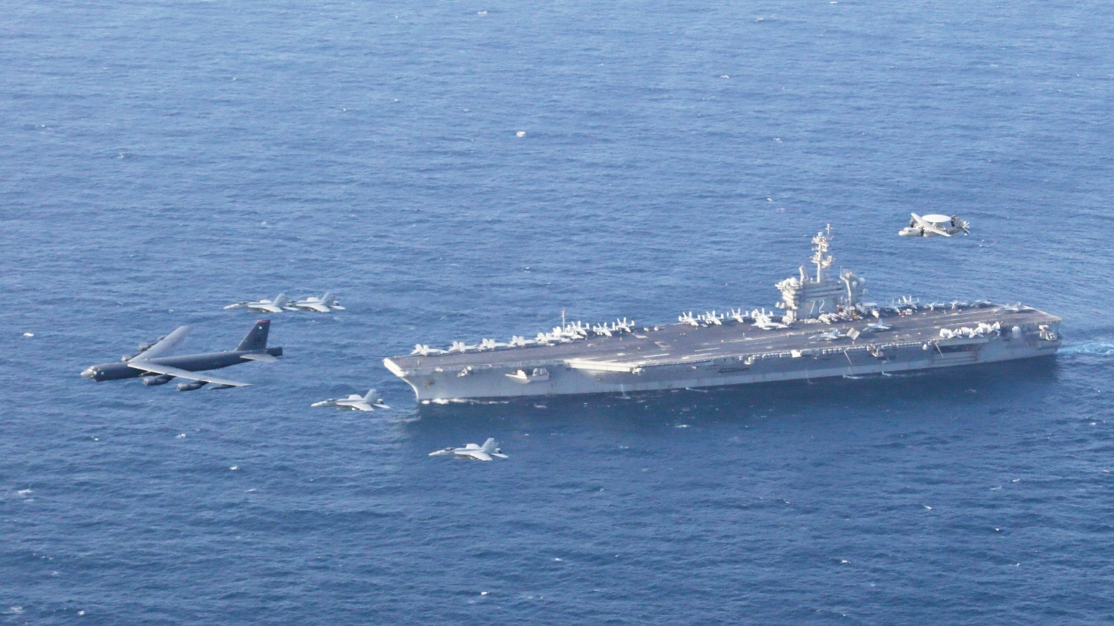 US deploys aircraft carrier in Middle East region amid tension with Iran