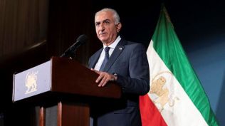Iranian opposition leader Reza Pahlavi