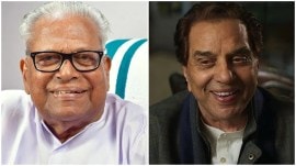 Former Kerala CM and CPI(M) stalwart V S Achuthanandan, Actor Dharmendra Singh Deol